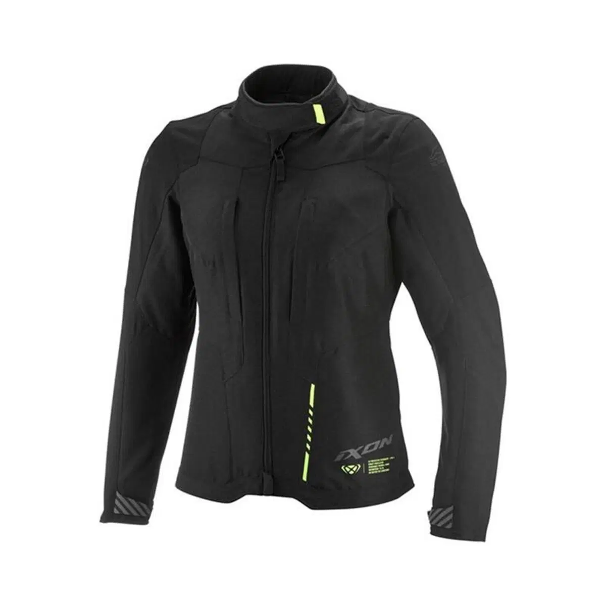 Giacca Moto Donna Ixon Tyr Lady Nero Giallo