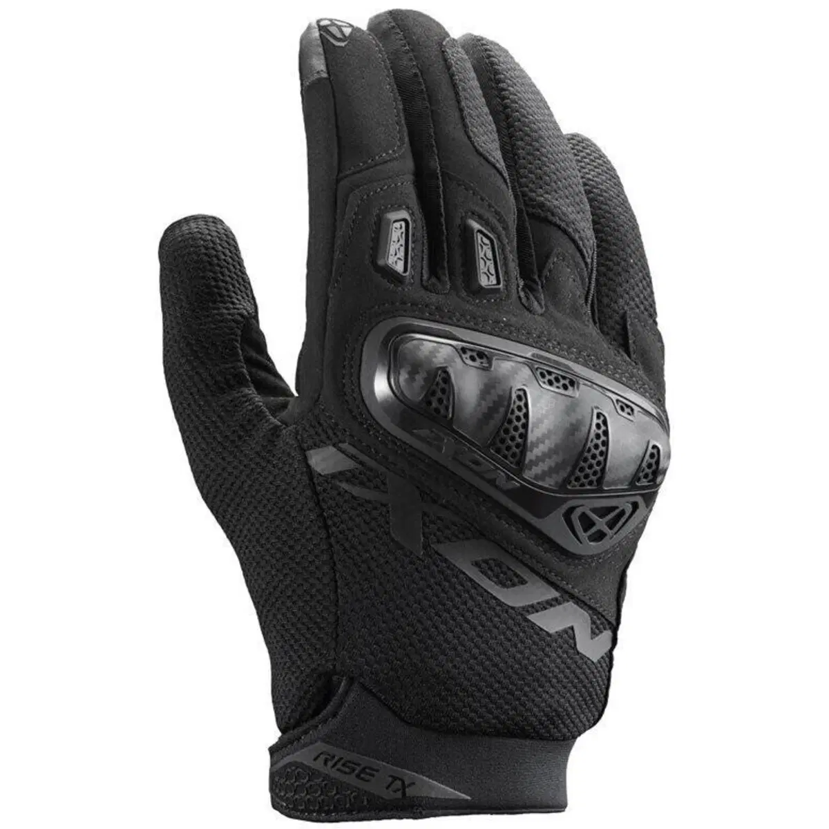 Guanti Moto Estivi Ixon Rise TX Nero