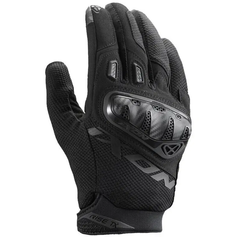 Guanti Moto Estivi Ixon Rise TX Nero