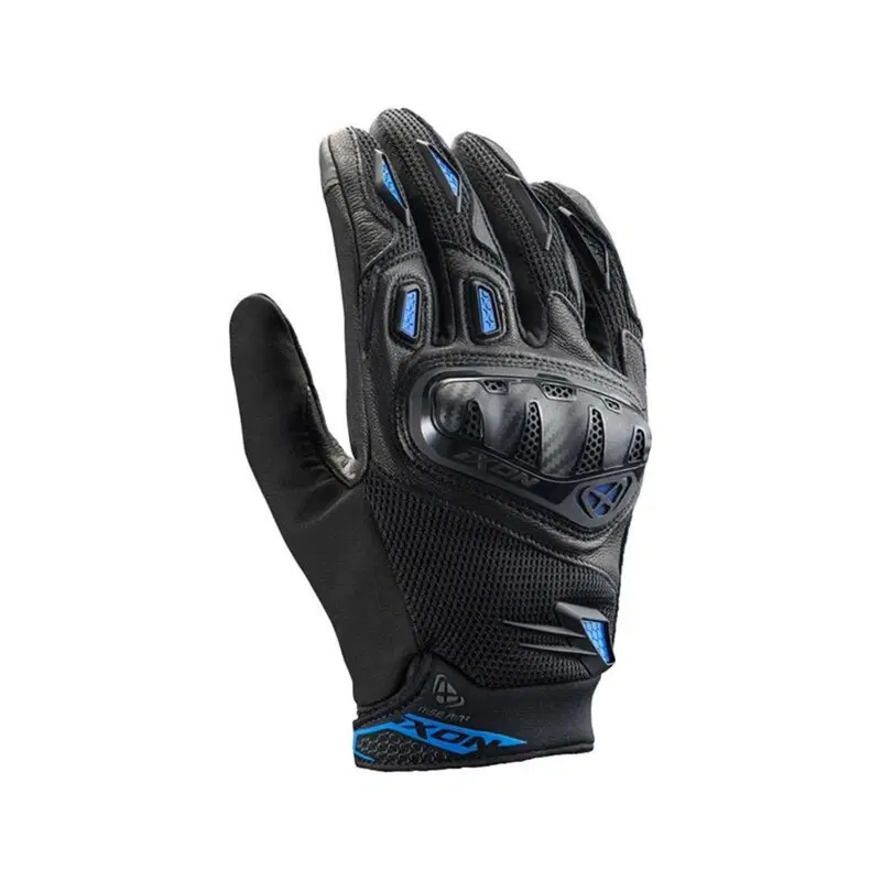 Guanti Moto Estivi Ixon Rise Air 2 Nero Blu