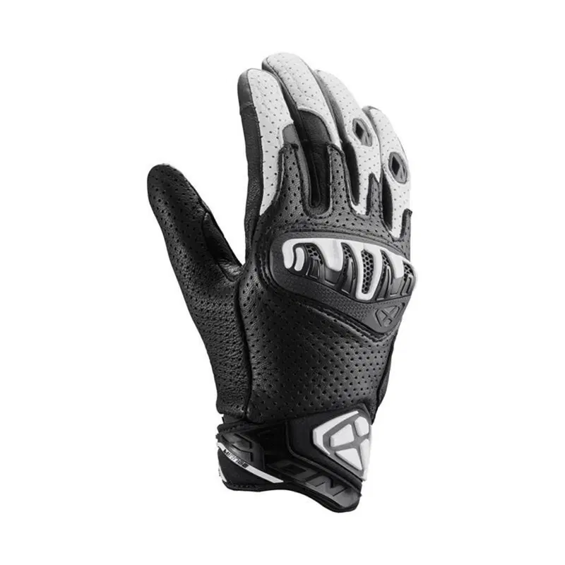 Guanti Moto Estivi Ixon Mirage Nero Bianco