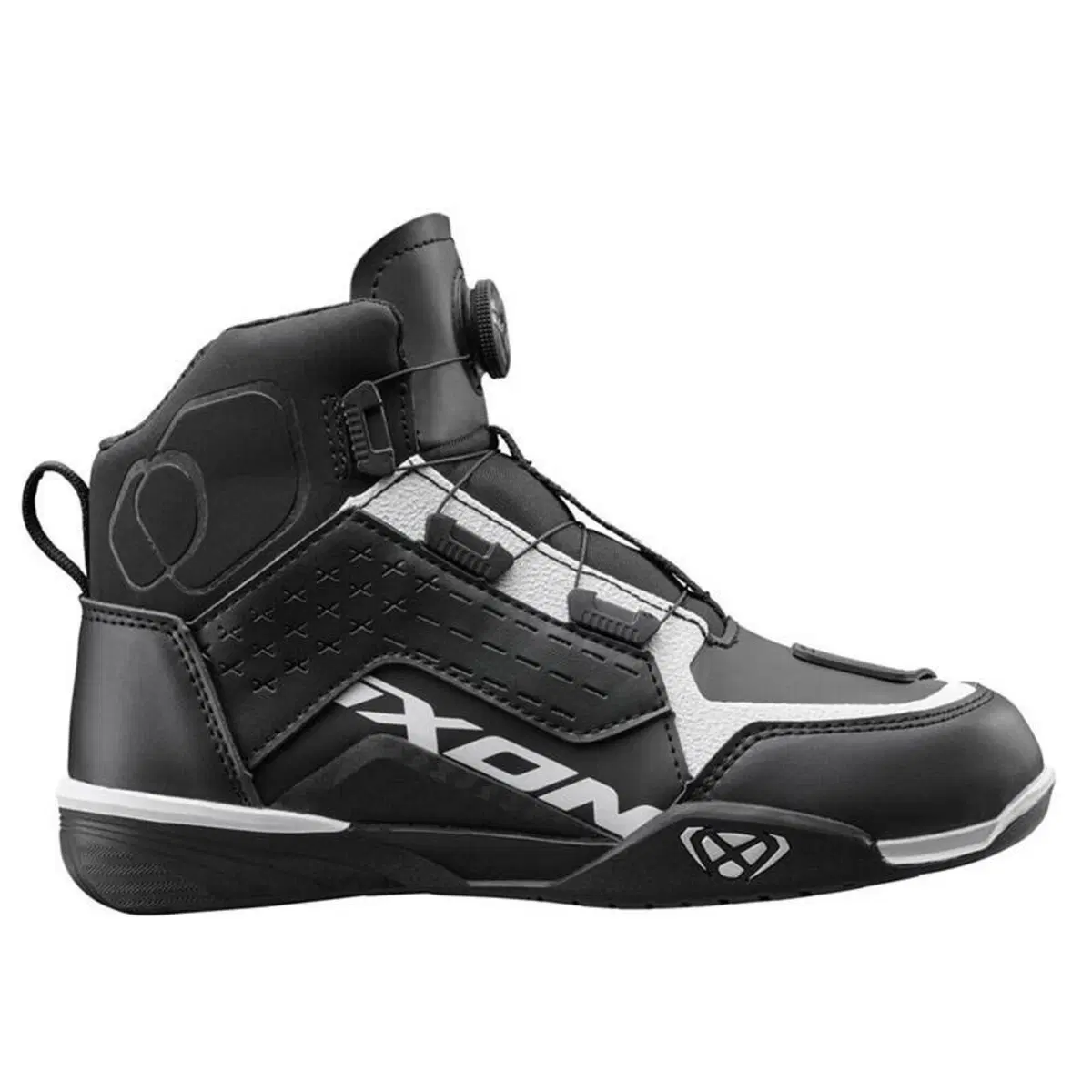Scarpe Moto Donna Ixon Vyper WP Nero Bianco