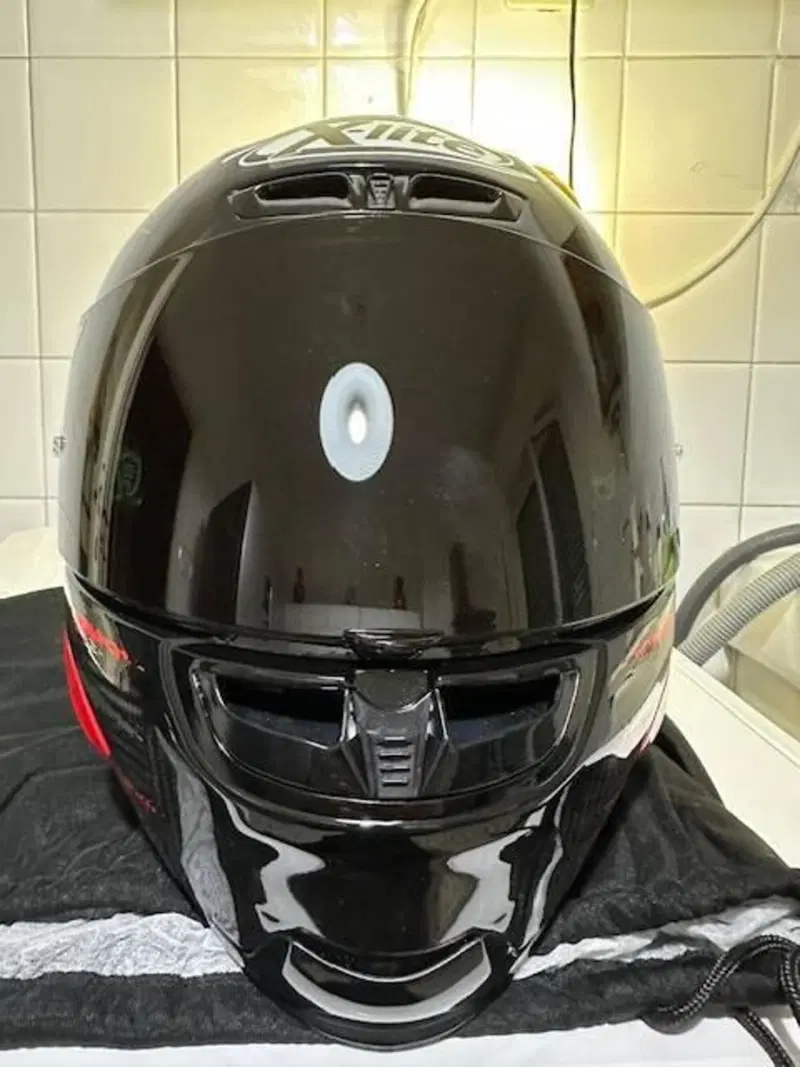 vendo casco x-lite sbk x-803 ultracarbon nuovo con (2)