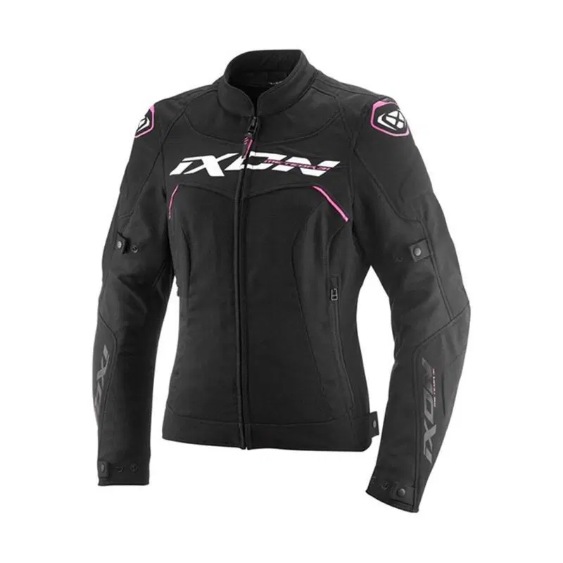 Giacca Moto Donna Ixon Meteor 31 Nero Fucsia