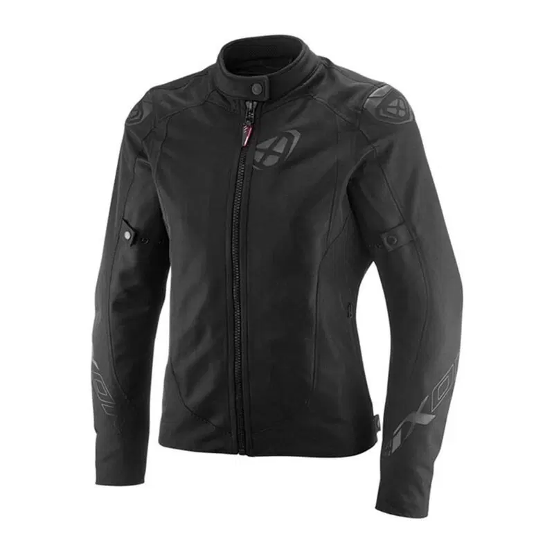 Giacca Moto Donna Estiva Ixon Artemis Nero