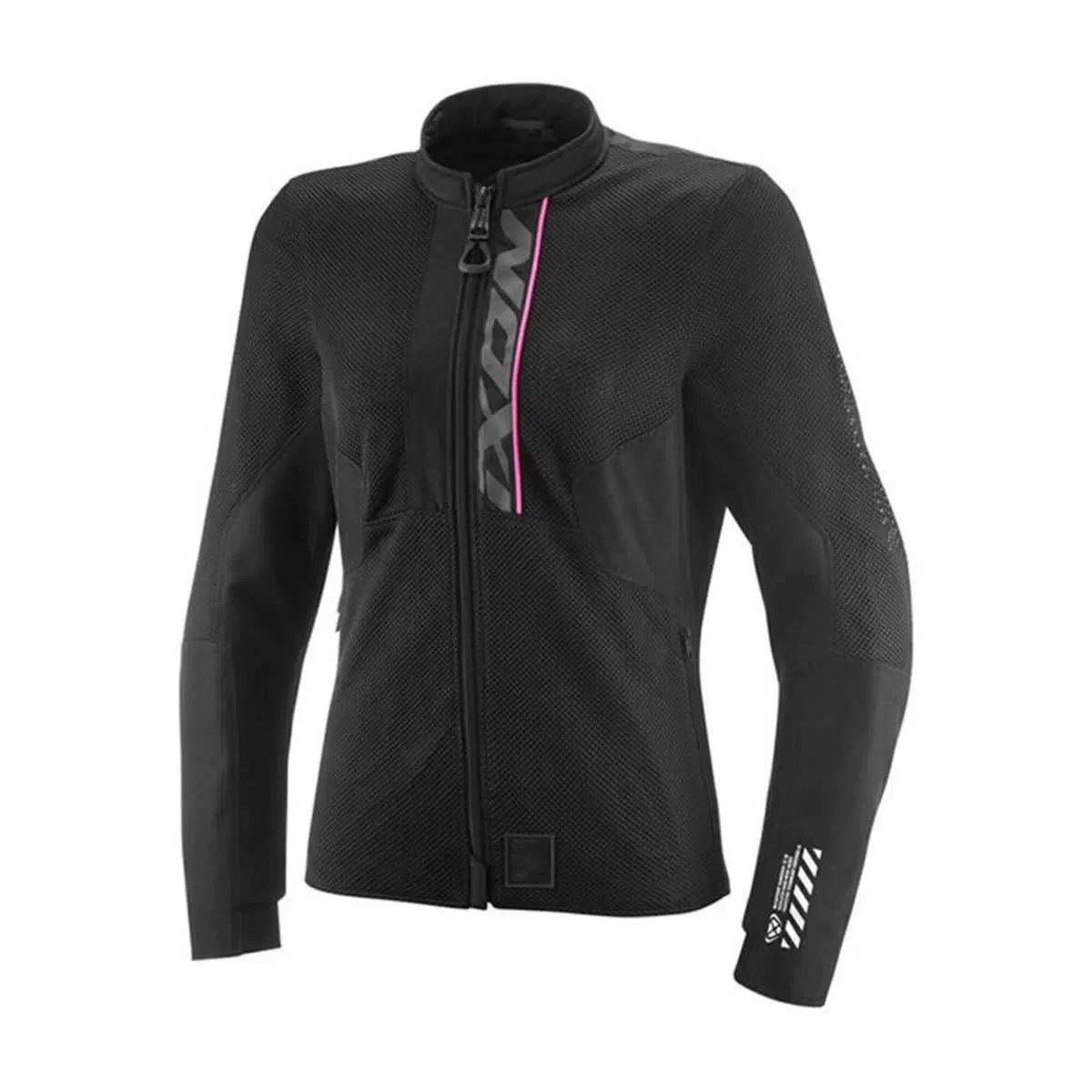 Giacca Moto Donna Estiva Ixon Ostro Nero Rosa