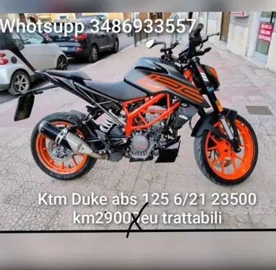 KTM 125 Duke (2021 - 23) usata
