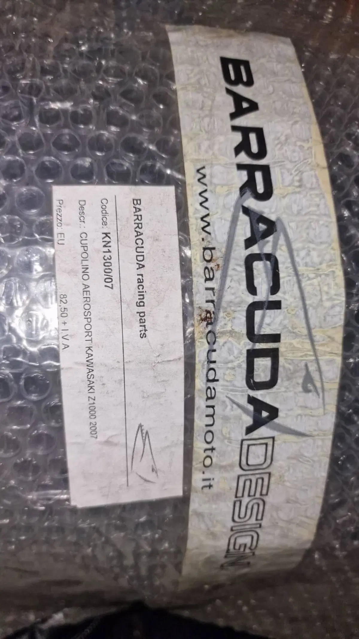 Cupolino Barracuda per kawasaki z1000/750