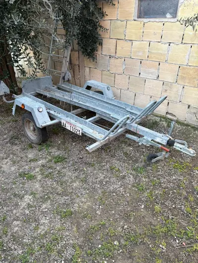 Carrello porta moto ELLEBI 3 moto