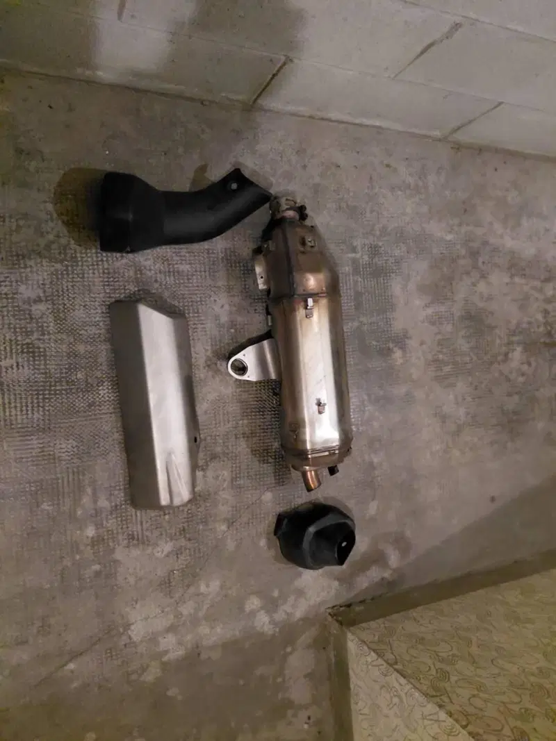 Silenziatore originale Honda Africa Twin 1100L 202