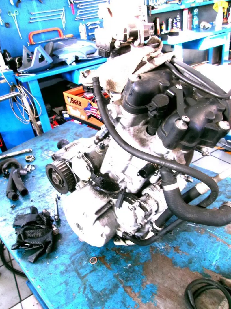 MOTORE COMPLETO BMW F 650 CS SCARVER K14 MONOCANDE