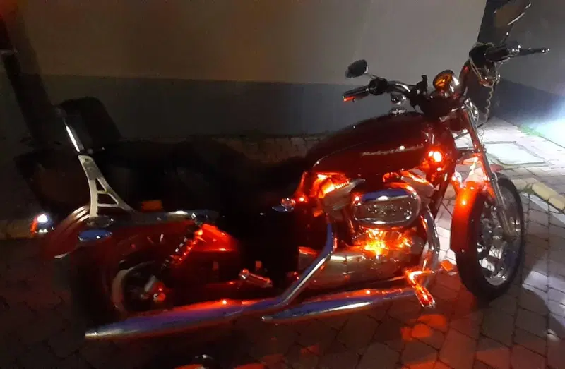 Harley-Davidson 883 Low (2006 - 07) - XL 883L (10)