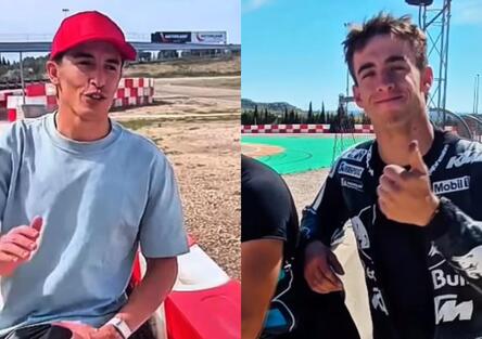 Marc Márquez & Pedro Acosta: allenamento e video di ringraziamento ad Aragon! [VIDEO]