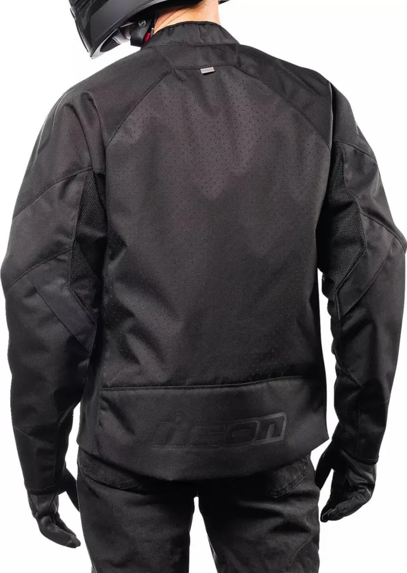 Giacca Icon Hooligan Tg 2XL Nera Protezioni D3O (3)