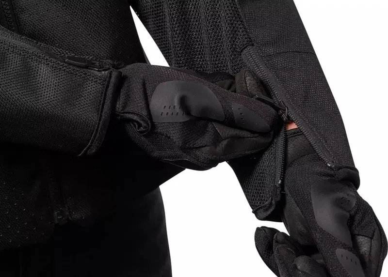 Giacca Icon Hooligan Tg 2XL Nera Protezioni D3O (6)