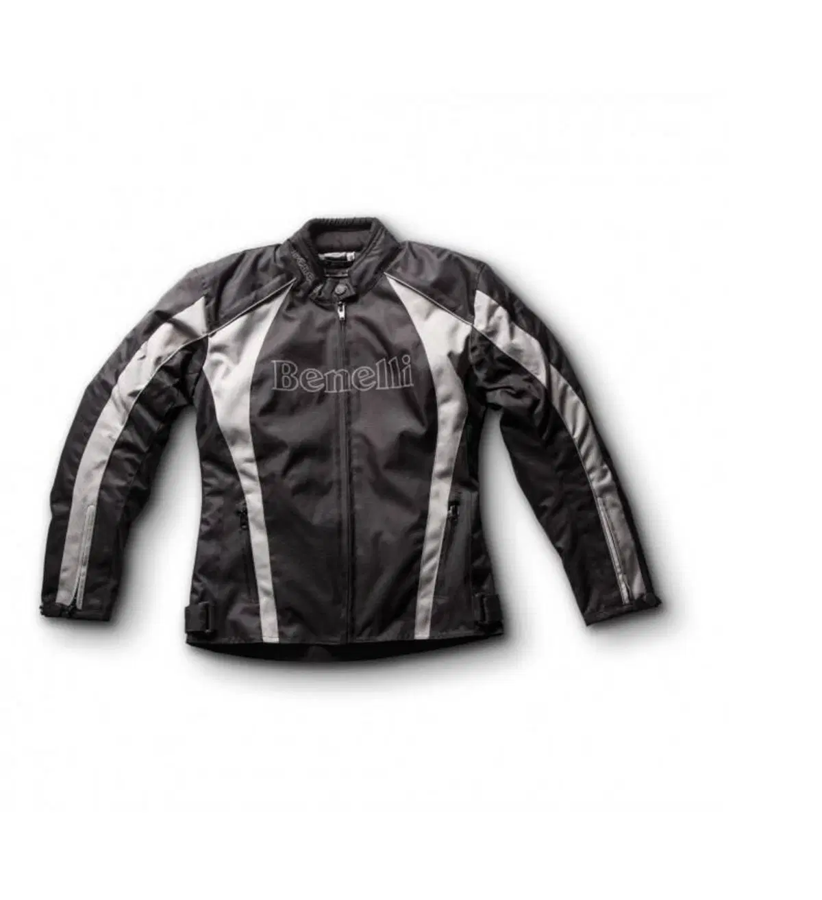 Giacca Moto Benelli Cordura Nero/Grigio Tg S