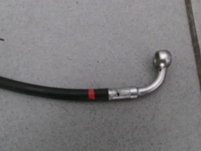 TUBO (ROSSO) DA VALVOLA CM 082804 A POMPA FRENO PO Piaggio (2)