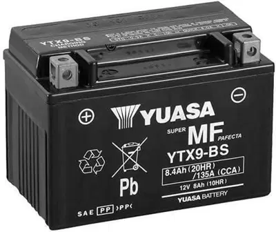 BATTERIA MOTO YUASA NUOVA!