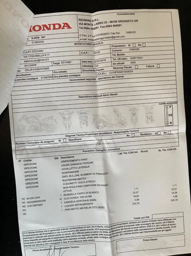 Honda SH 125 i ABS (2013 - 17)