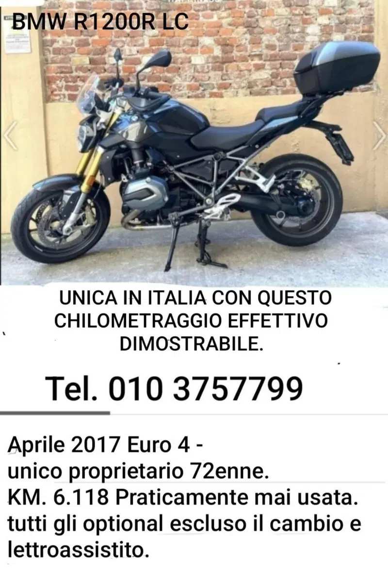 Bmw R 1200 R (2017 - 18)