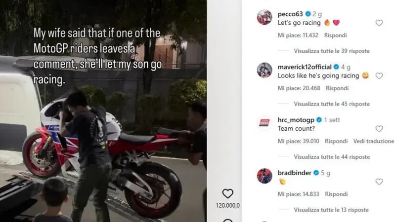 Alcuni dei commenti sotto al video