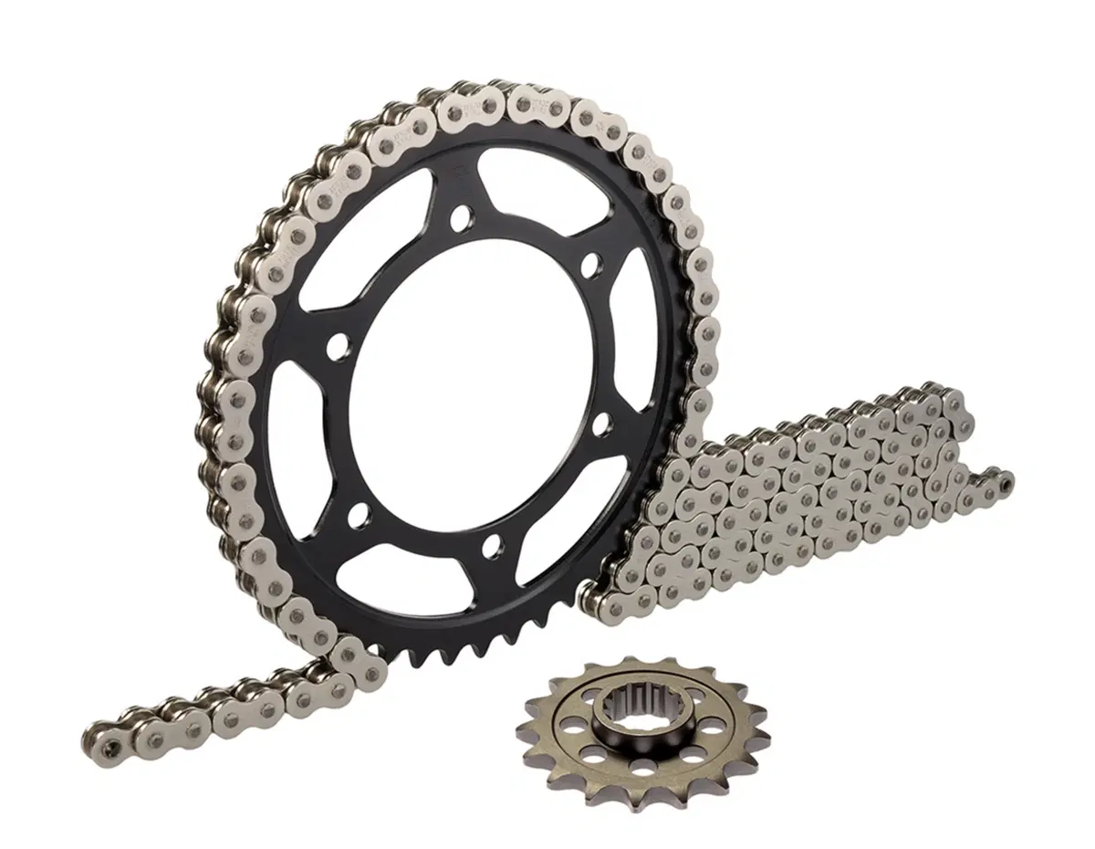 RMS: kit corona, catena e pignone JT