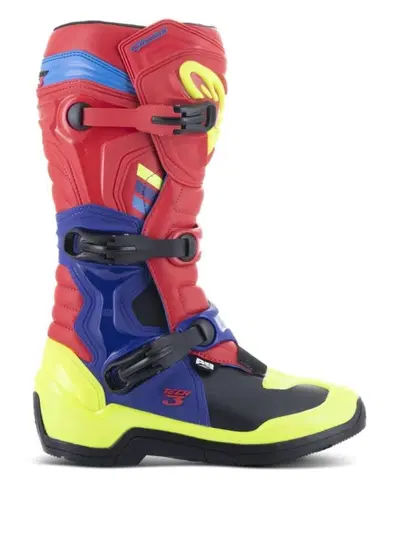 Alpinestars Tech 3 Rosso/Blu/Giallo Fluo Tg 44.5