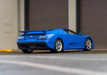 Bugatti EB110 SS “fantasma” riemerge dopo 25 anni: all’asta un pezzo di storia