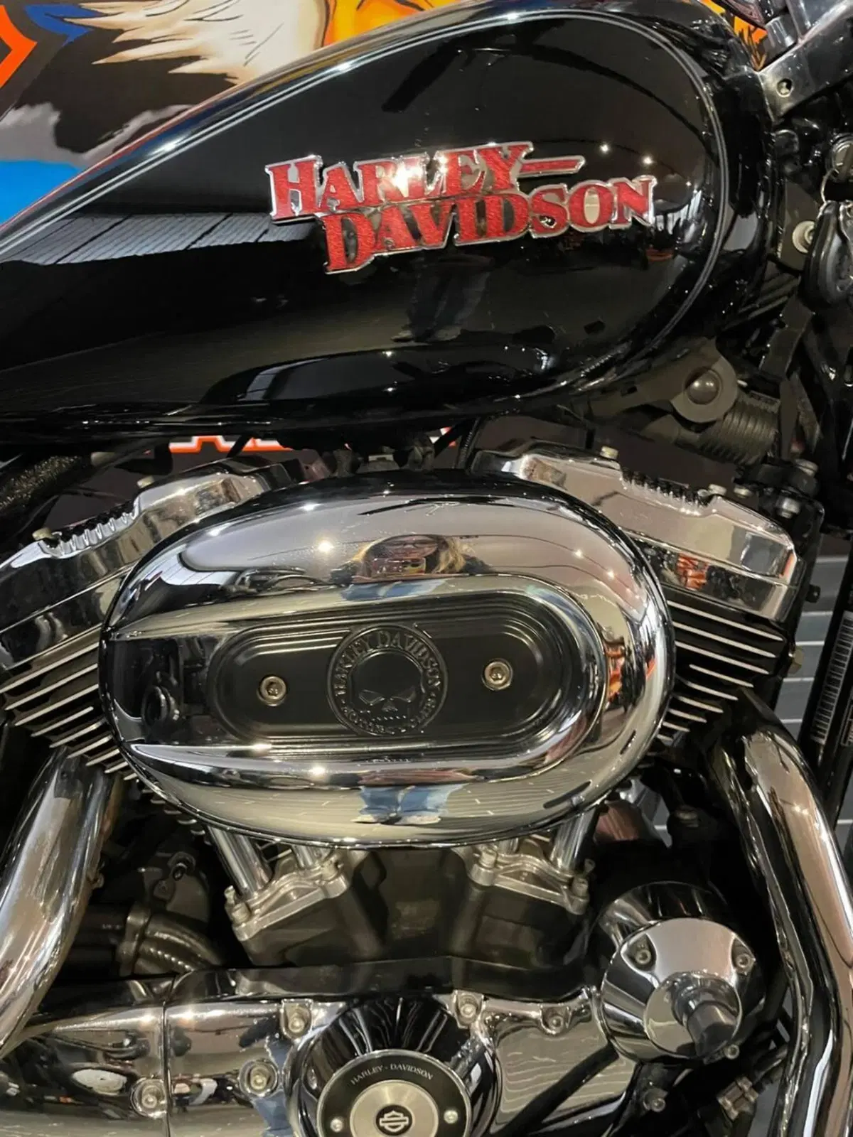Harley-Davidson 1200 SuperLow (2014 - 16) - XL 1200T (9)