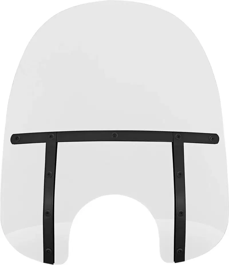 Parabrezza Memphis Fats alto 48 cm fumè nero inten 