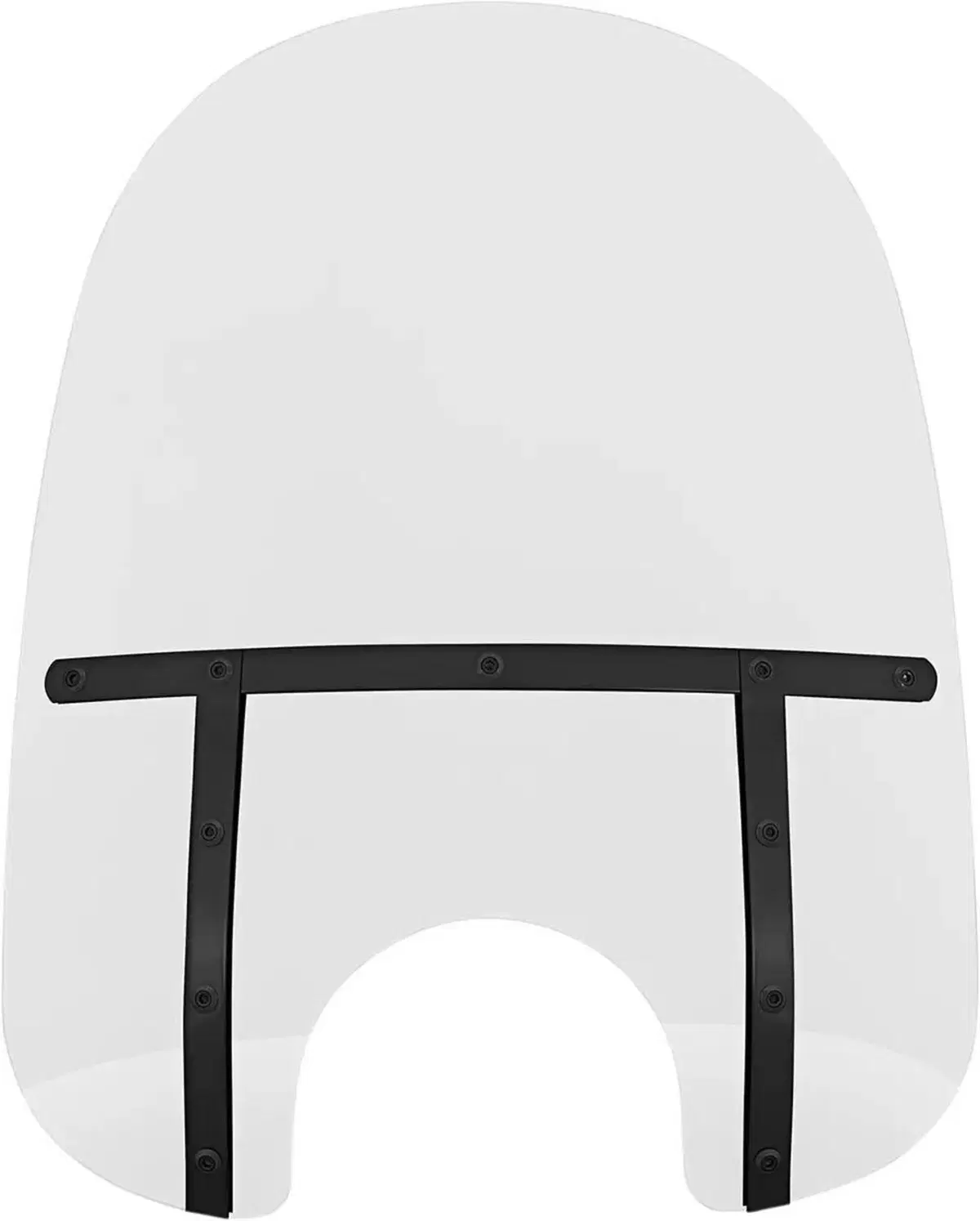 Parabrezza Memphis Fats alto 53 cm fumè nero inten 