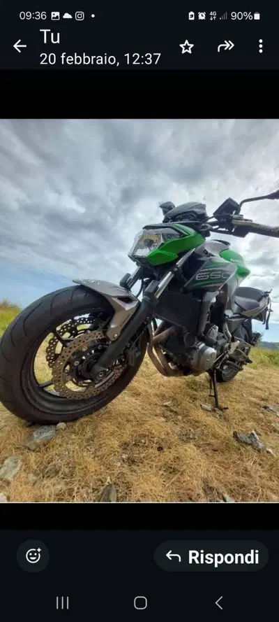 Kawasaki Z 650 (2017 - 19) usata
