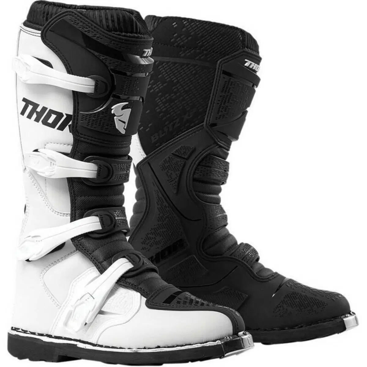 Thor Blitz XP Stivali Cross Bianco/Nero Tg 40.5
