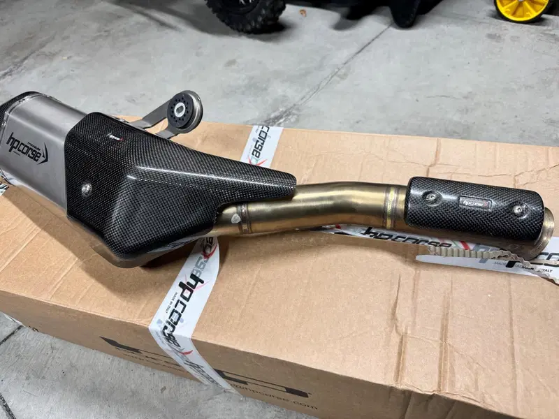 Scarico HP CORSE TITANIO PER KTM 790/890 adventure (4)