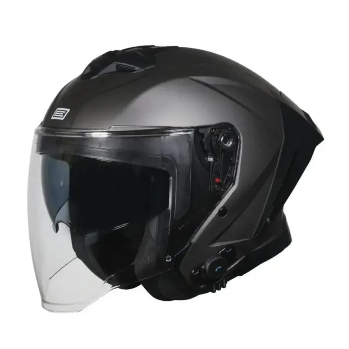 Casco Jet Origine Aprica Titanio Opaco Con Interfo 
