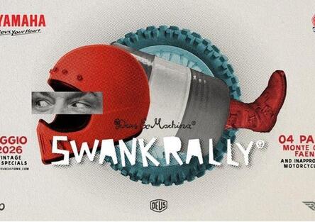 Moto anni ’90, divertimento e tanto fango: il Deus Swank Rally è servito