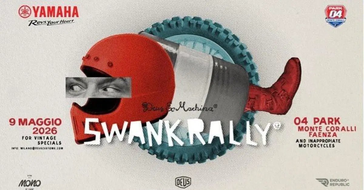 Moto anni &rsquo;90, divertimento e tanto fango: il Deus Swank Rally &egrave; servito