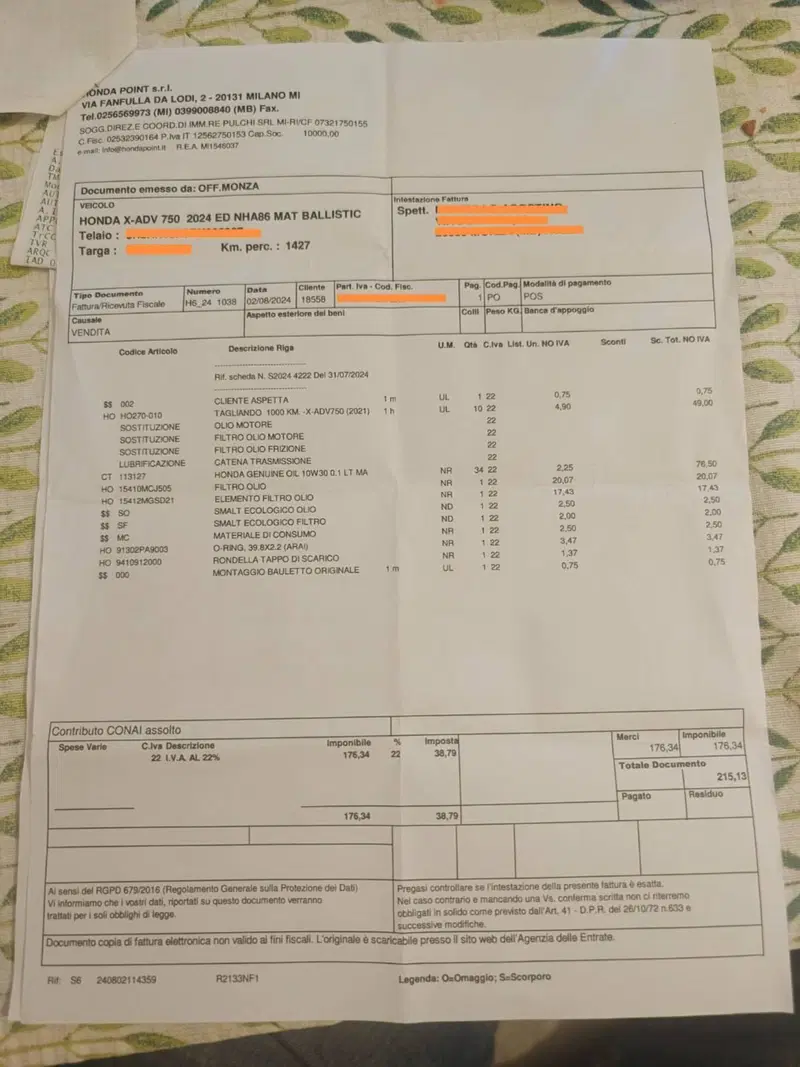 Honda X-ADV 750 DCT (2021 - 24) (9)