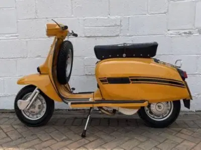 Lambretta 200 DL Macchia NERA d'epoca