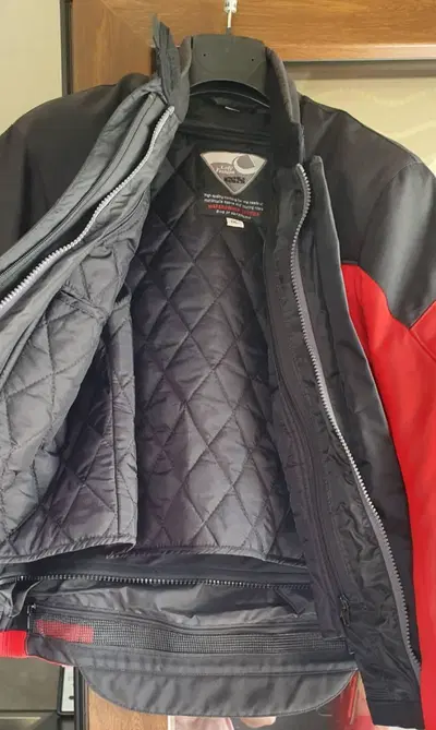 Coppia giubbotti uomo/donna x scooter tg.xl e M Rev'it!