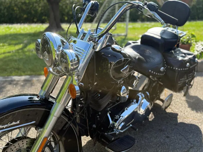 Harley-Davidson 1584 Heritage Classic (2008 - 10) - FLSTC (2)