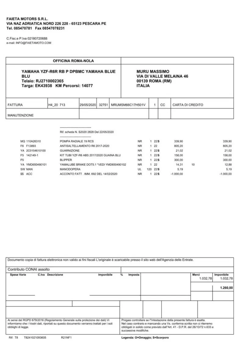 Yamaha YZF R6 (2017 - 20) (38)