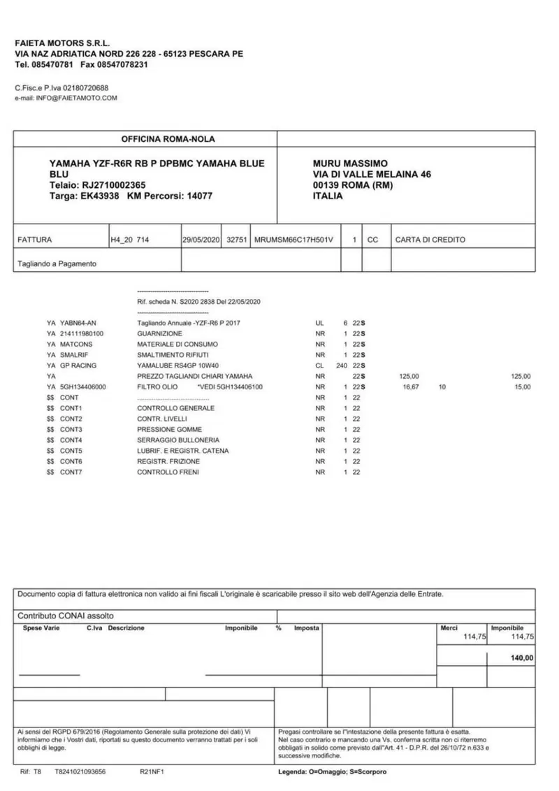 Yamaha YZF R6 (2017 - 20) (42)