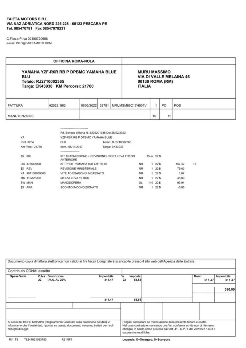 Yamaha YZF R6 (2017 - 20) (46)