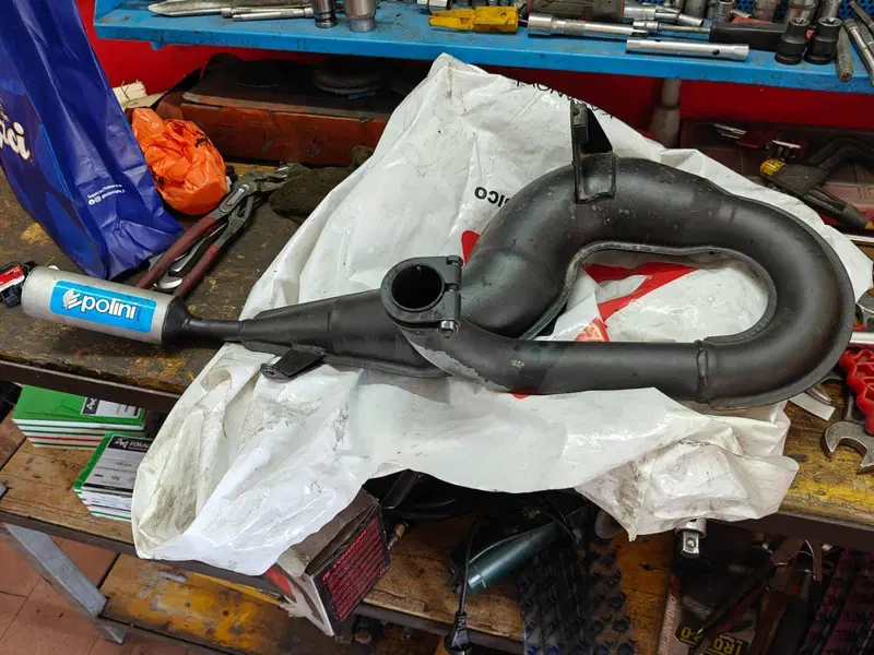 Marmitta Polini Vespa PX 125, PX 150 Polini Motori (3)
