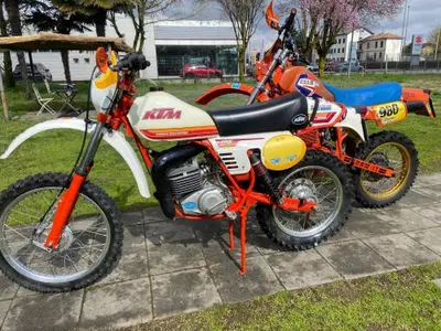 KTM gs175 d'epoca