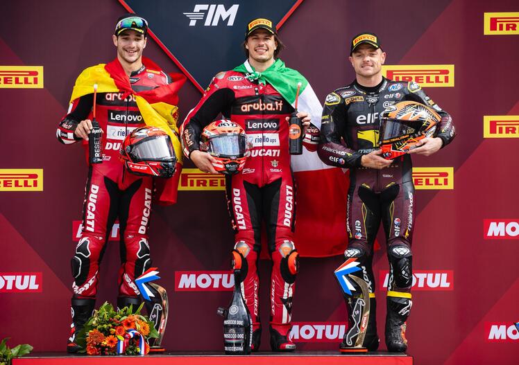 Tre su tre per Bulega ad Assen [GALLERY]