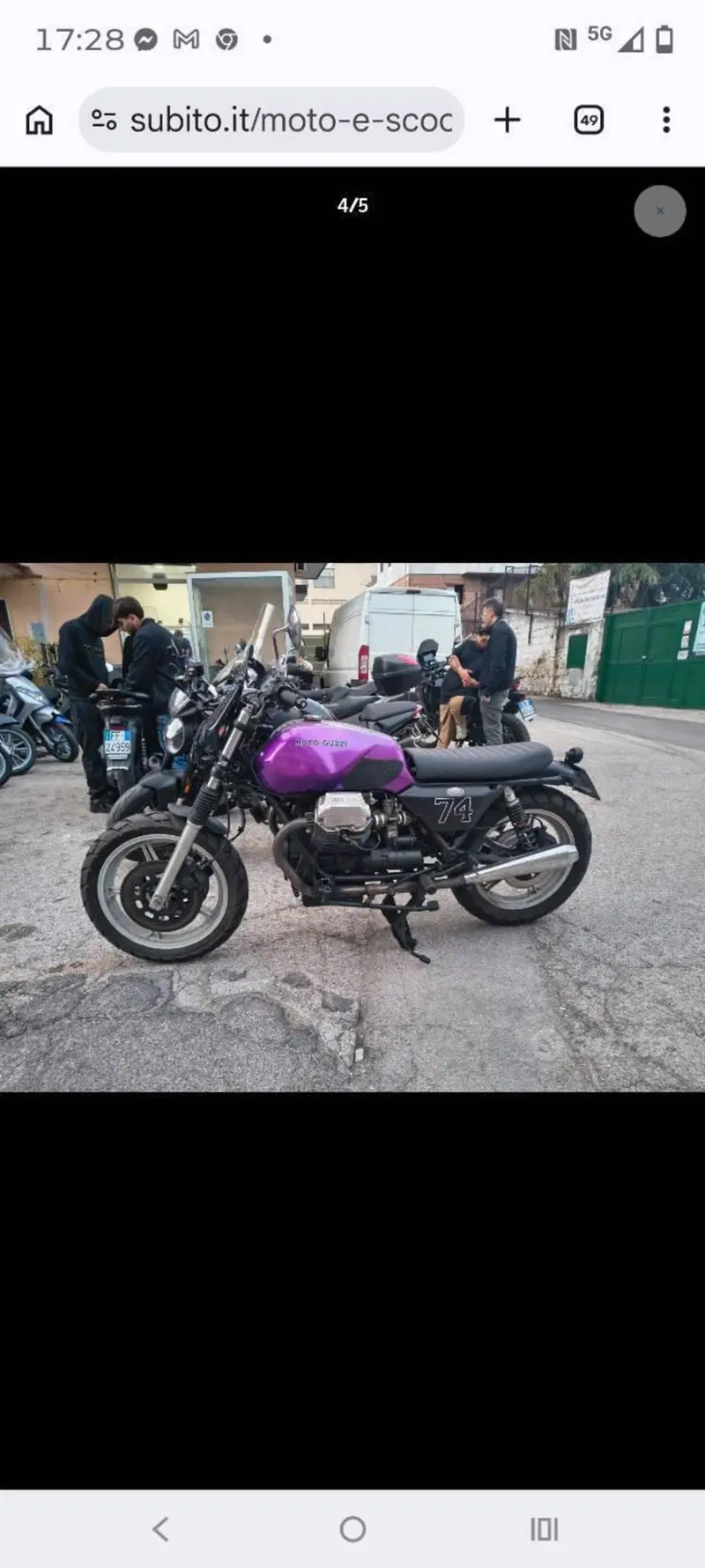 Moto Guzzi T3 850 cafè race  (2)