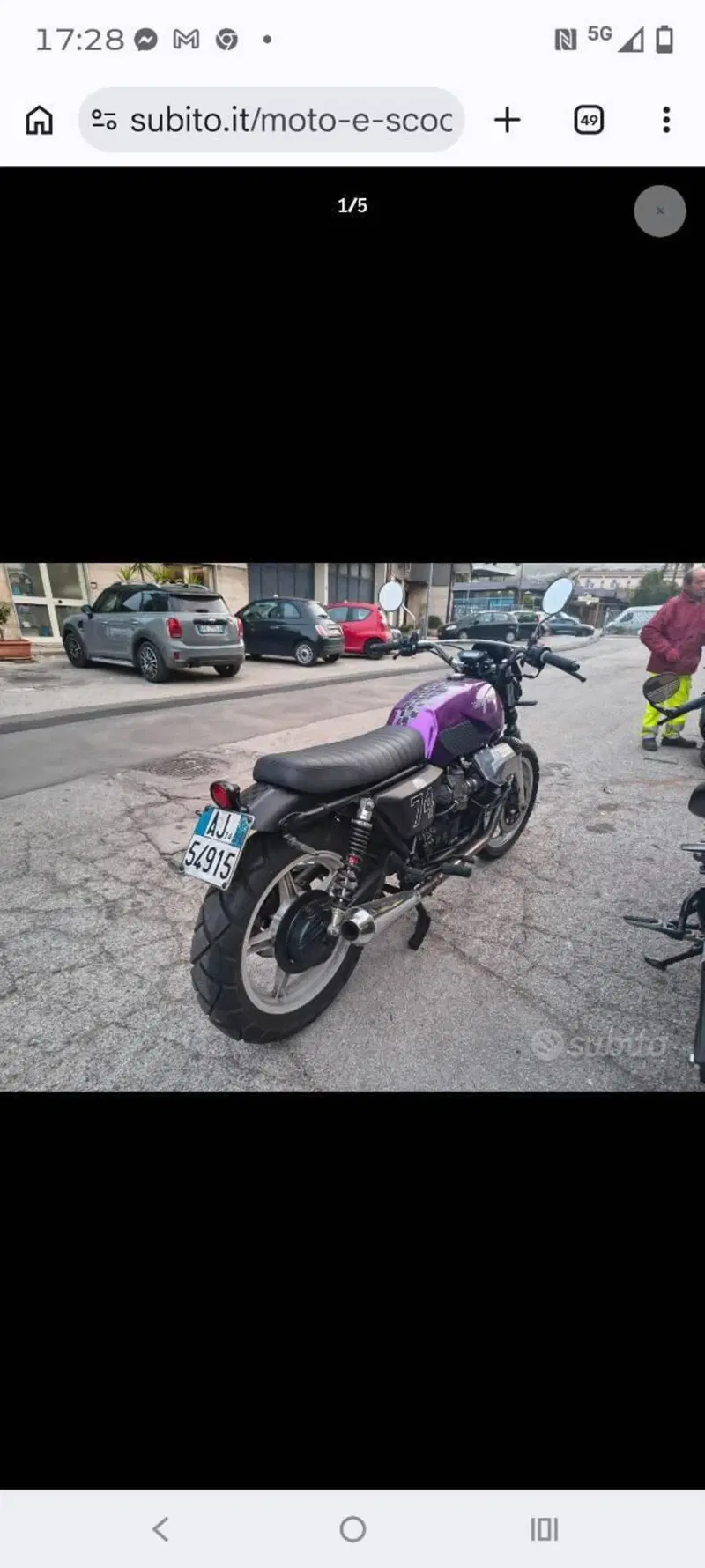 Moto Guzzi T3 850 cafè race  (5)