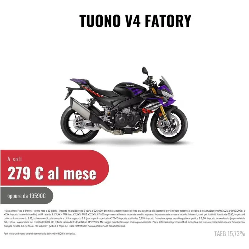 Aprilia Tuono V4 Factory (2025 - 26) (2)